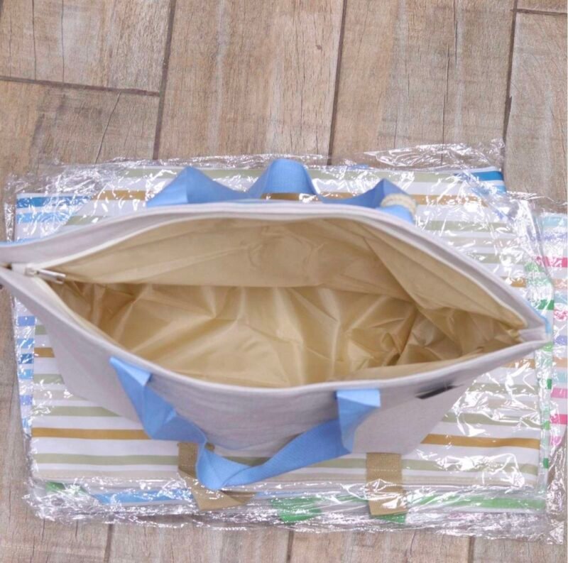 Sac de Plage " Pinstripes Paradise " – Image 8