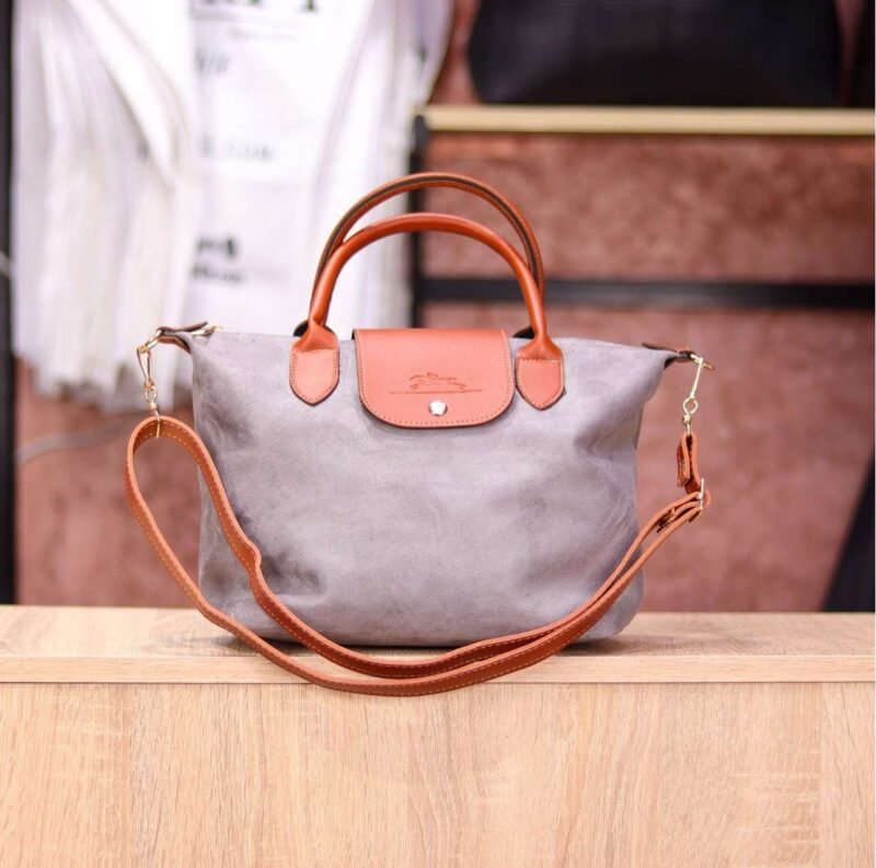 Longchamp Mini daim – Image 3